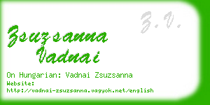 zsuzsanna vadnai business card